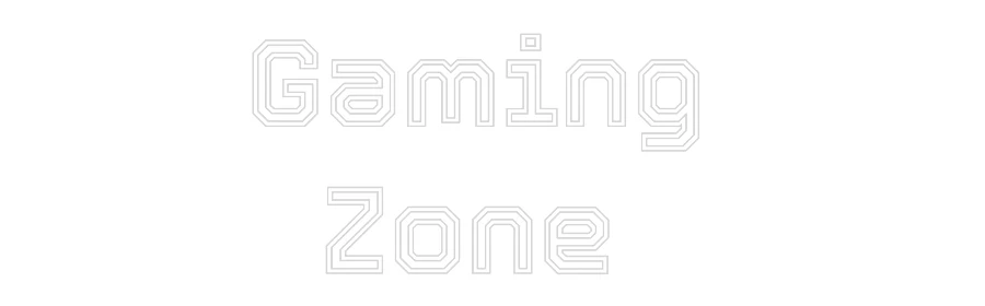 Custom Neon Light Gaming 
  Zone - Image 2