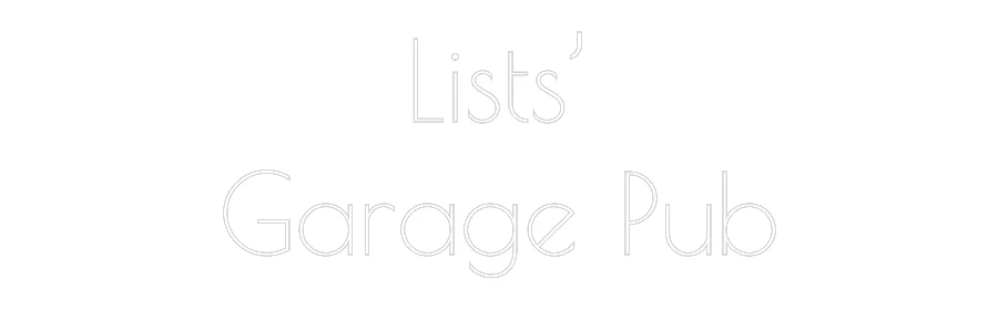 Custom Neon Light Lists’
Garag... - Image 2