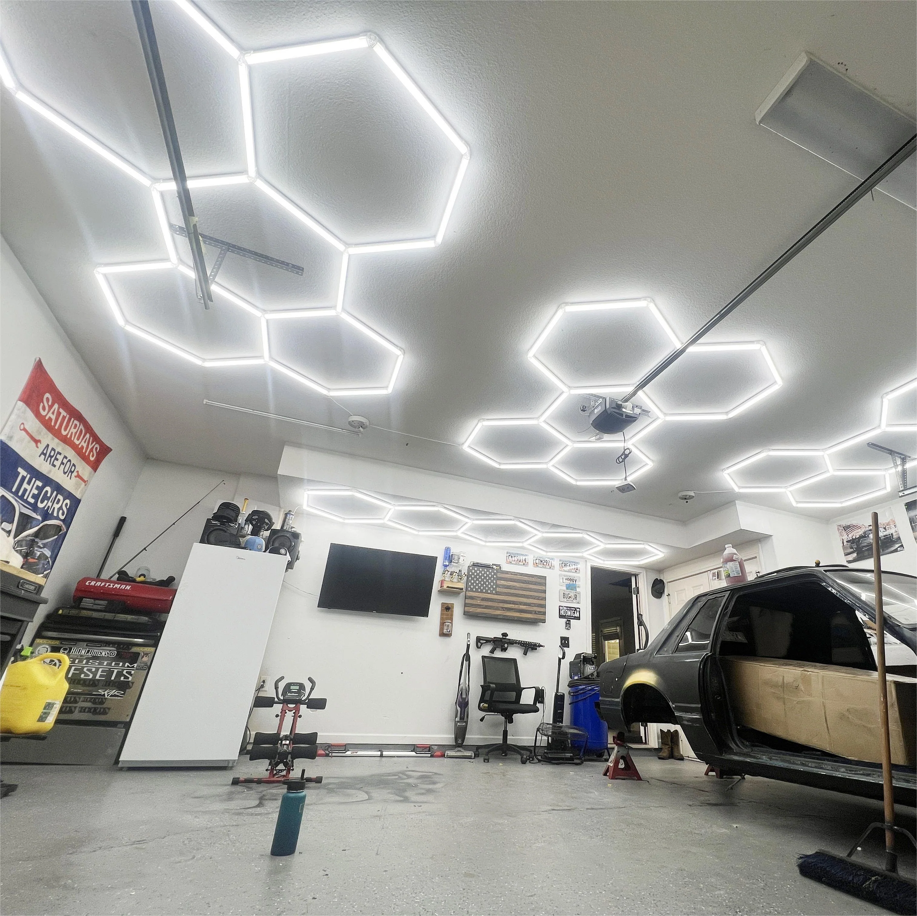 Hyperlite Hexagon Garage Lights Gen 2 - Image 6