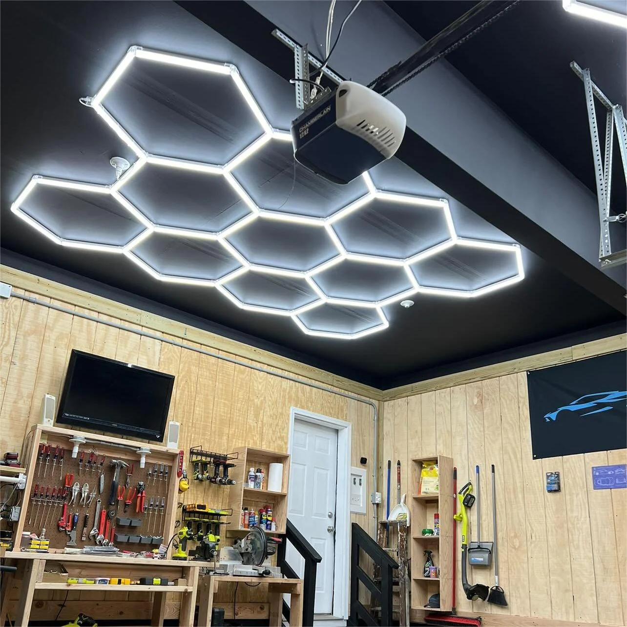 Hyperlite Hexagon Garage Lights Gen 2 - Image 7