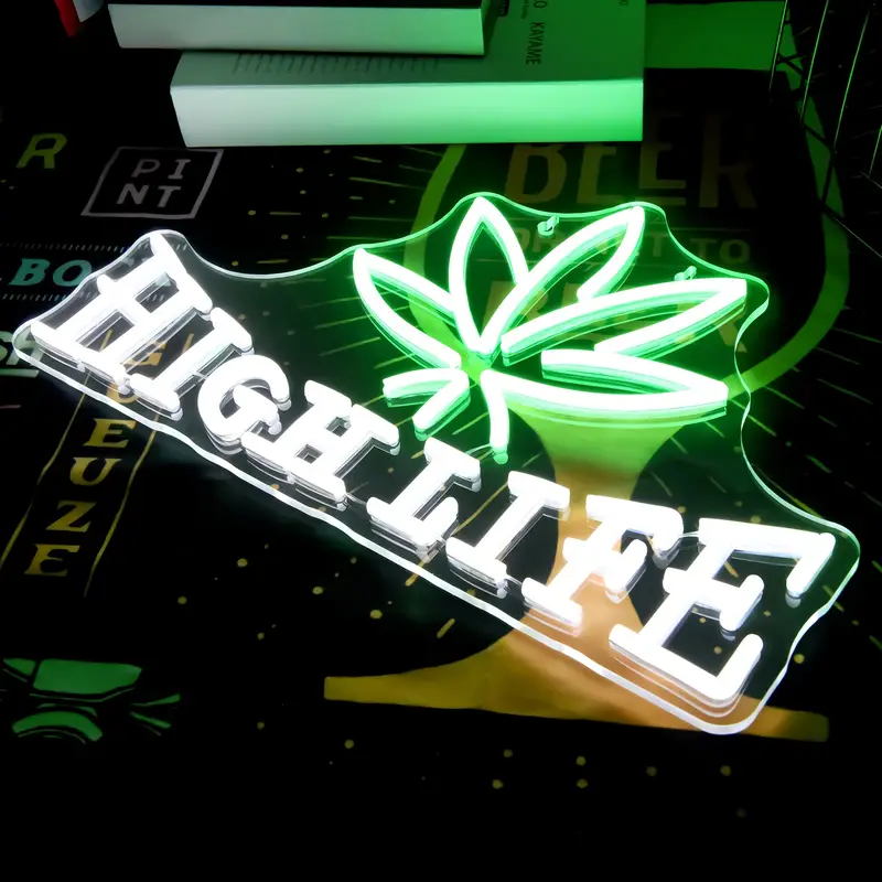 High Life Letter Neon Sign Light - Image 7