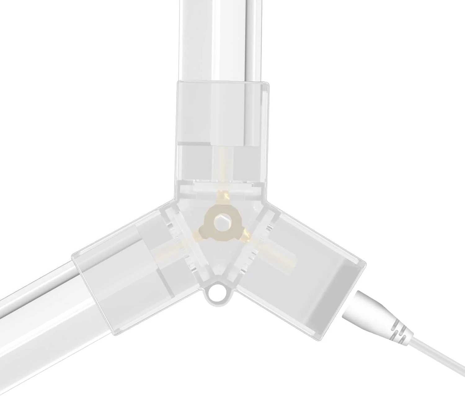 Hyperlite 120° Y Connector Hexagon LED Lights Connectors Gen 2 Hexagon LED Lights - Image 4