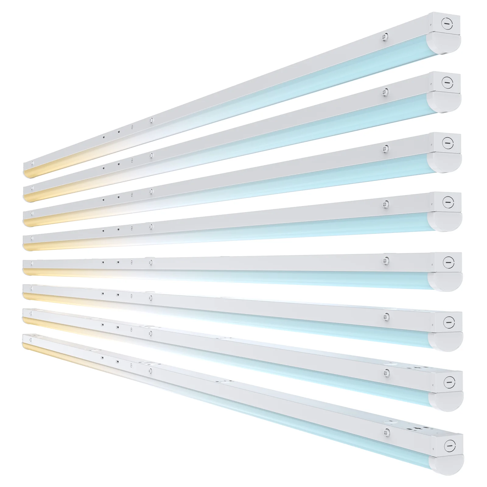 Hyperlite 8FT LED Linear Strip Light Fixture, 10400lumens, Selectable Wattage & CCT, AC 120-277V - Image 12