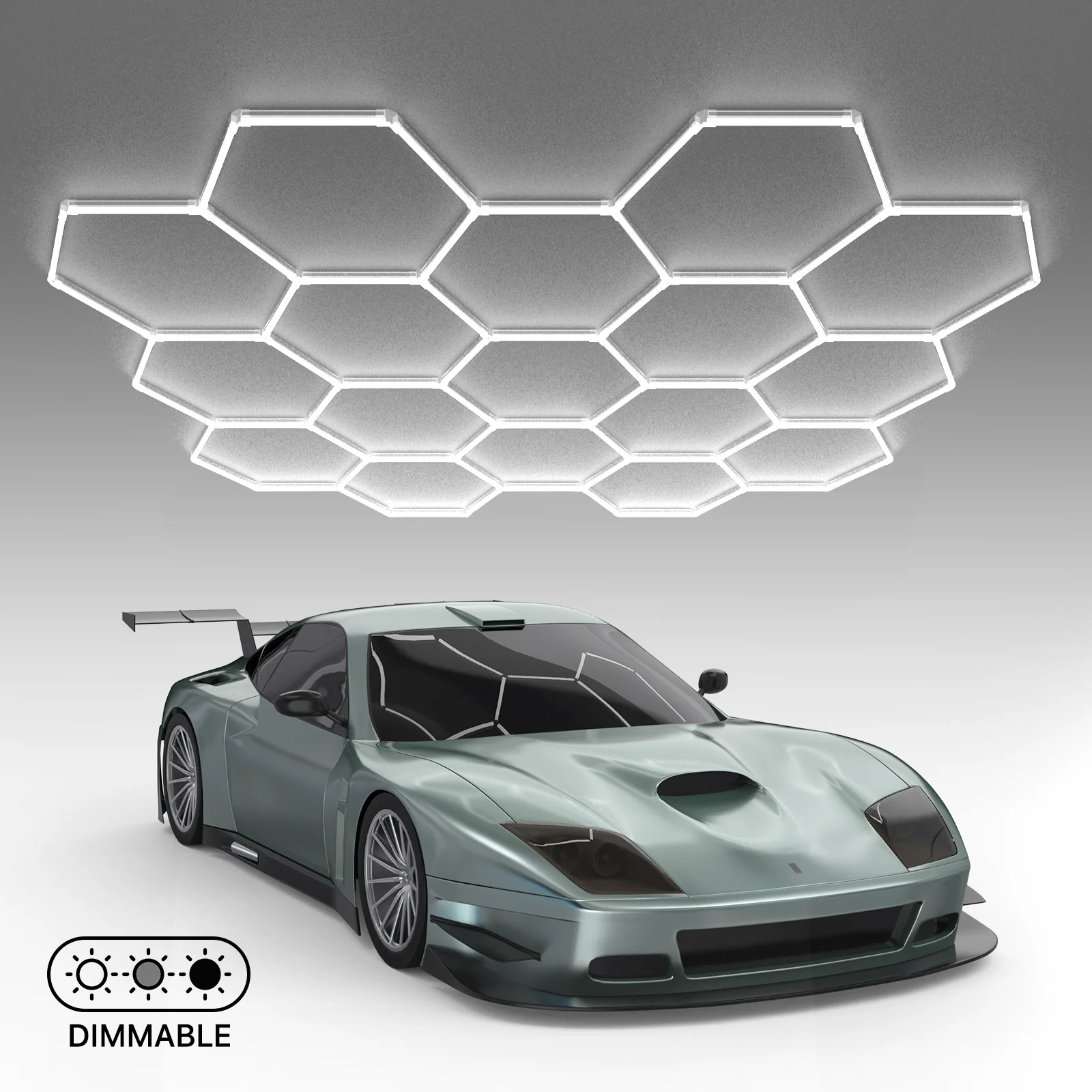Hyperlite Hexagon Garage Lights Gen 2 - Image 20