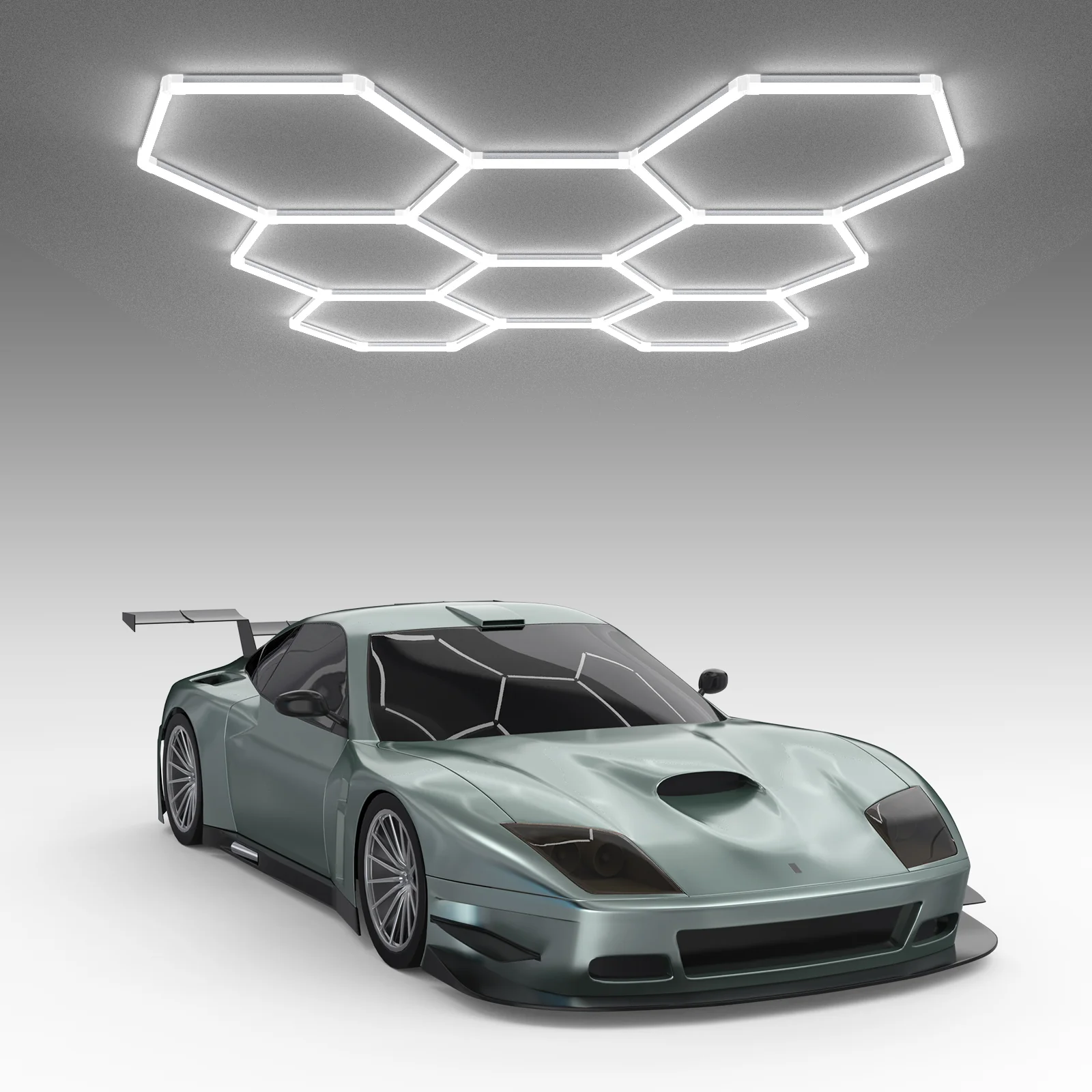 Hyperlite Hexagon Garage Lights Gen 2 - Image 22