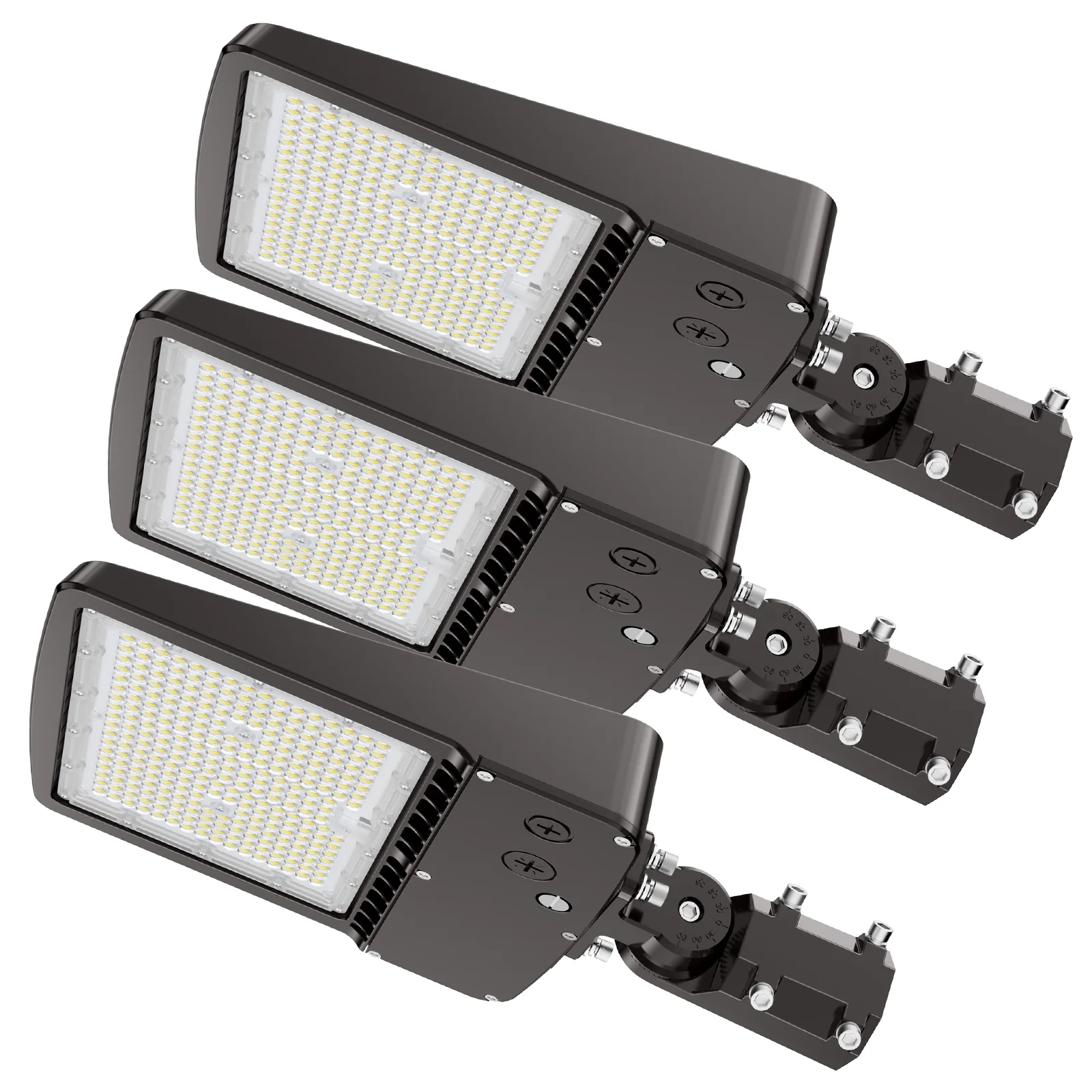 Hyperlite LED Parking Lot Light - Zeus Series, 45000lumens, 5000K, 120-277V, Dusk to Dawn - Image 12