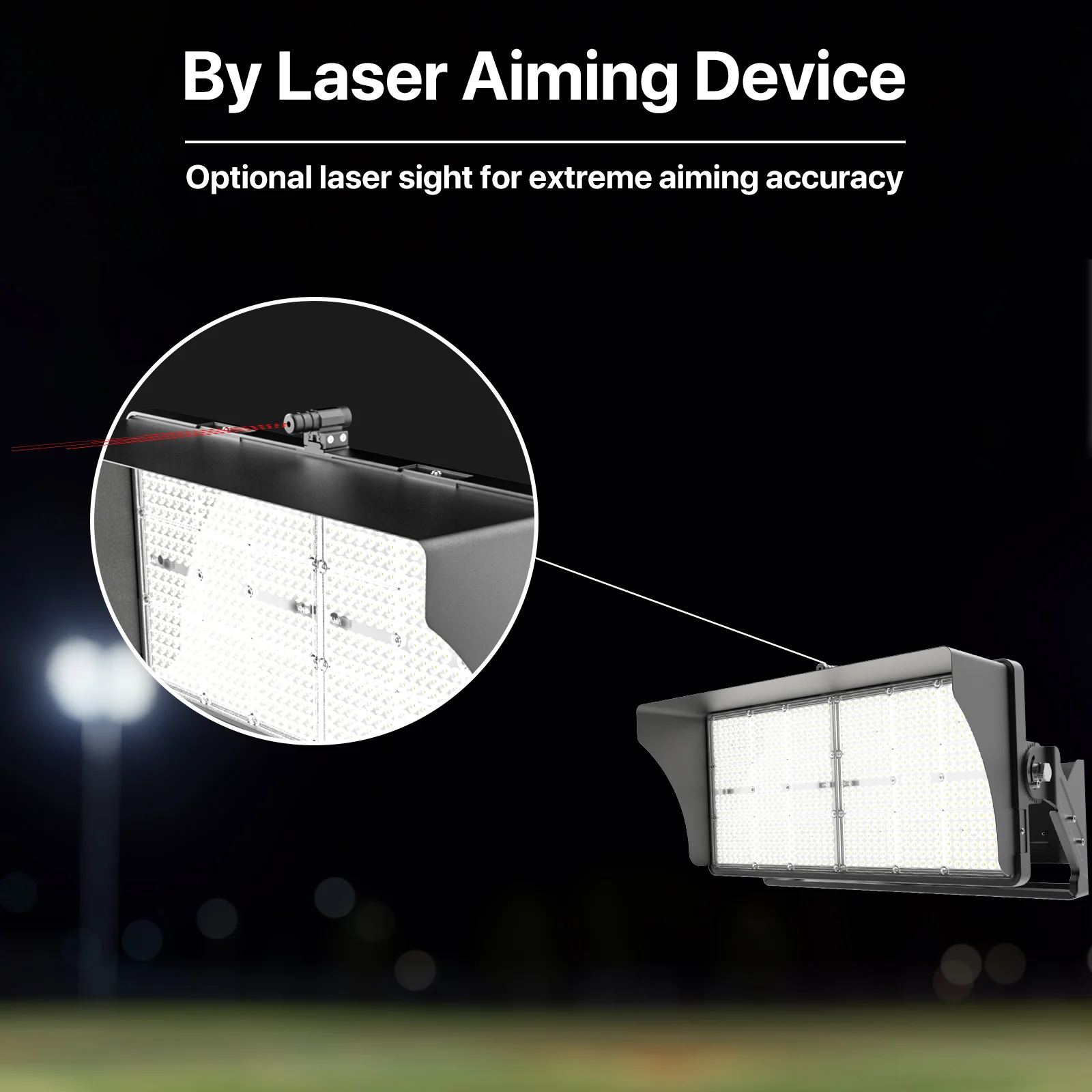 Hyperlite LED Stadium Lights - HPSL01 Series, 92000lumens,5700K, 200-480V - Image 5