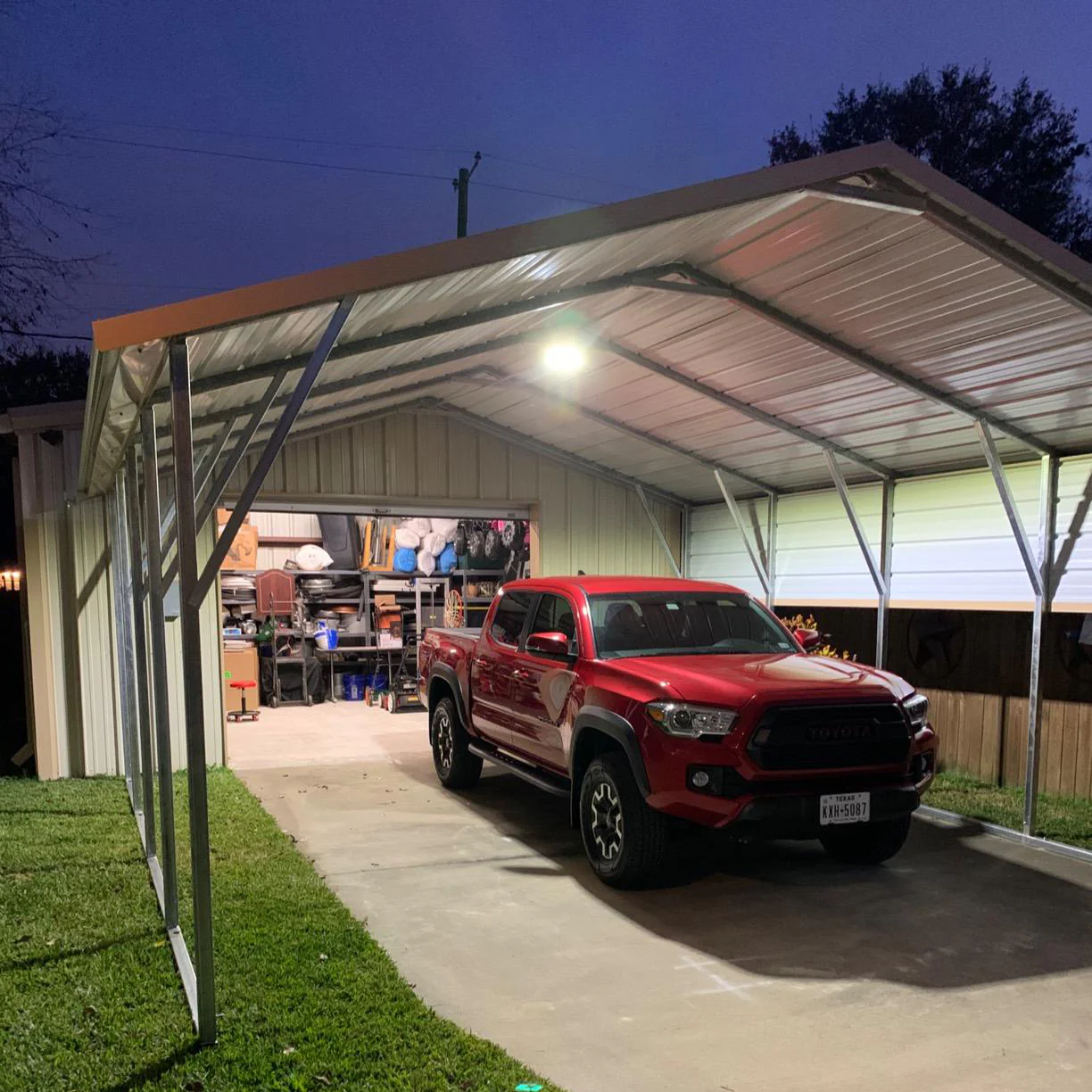 LED Canopy Light - Vega Series, 8450lumens, 5000K, AC 100-277V - Image 7