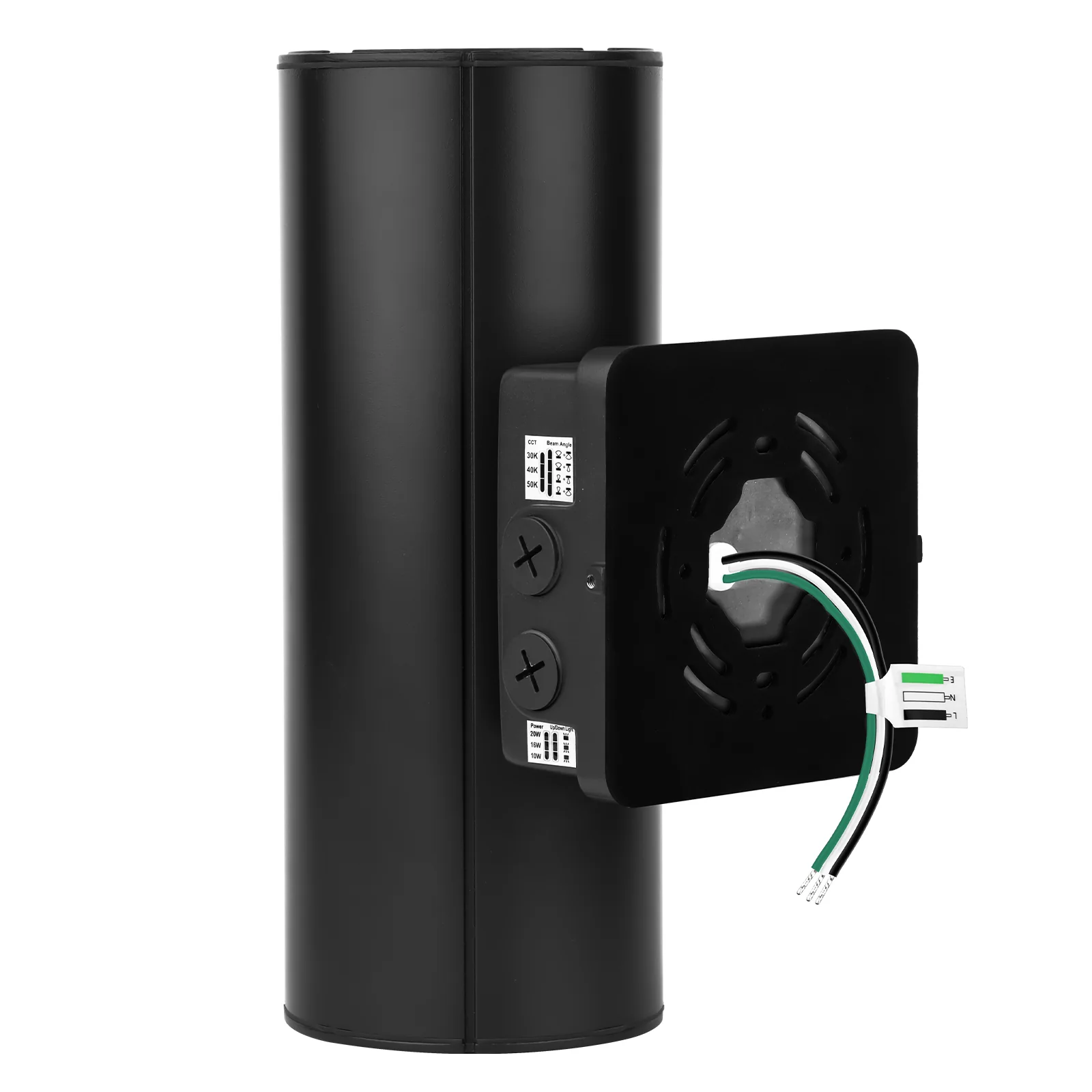 LED Up Down Light with Photocell 4 Pack, 2400lumens, Selectable Wattage&CCT, AC 120-277V - Image 6