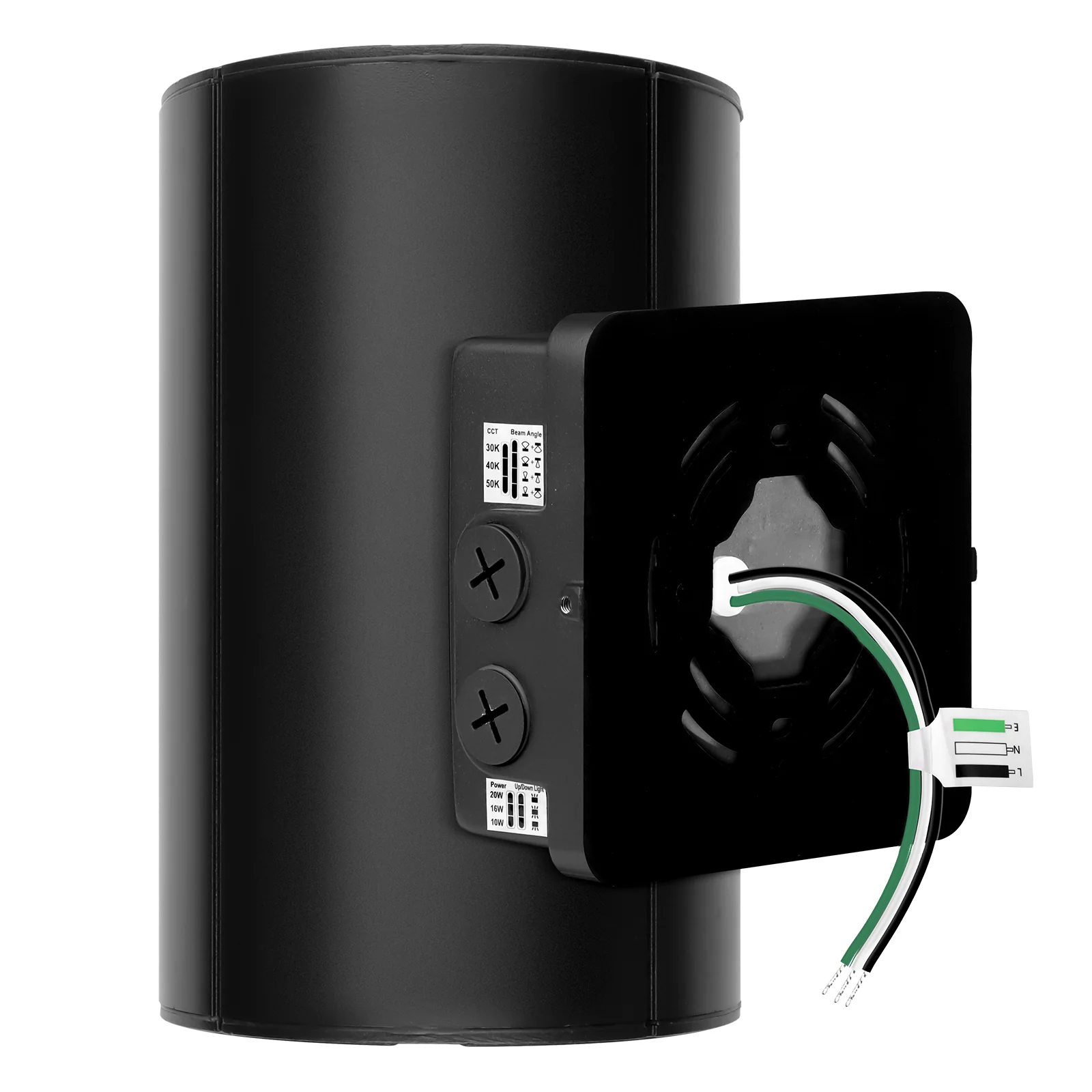 LED Up Down Light with Photocell 4 Pack, 4560lumens, Selectable Wattage&CCT, AC 120-277V - Image 6