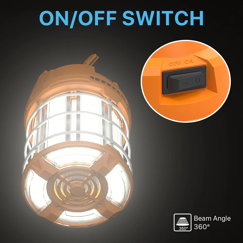 LED Work Light - Hive Series, 12500lumens, 5000K, AC 120V, Plug & Play - Image 3
