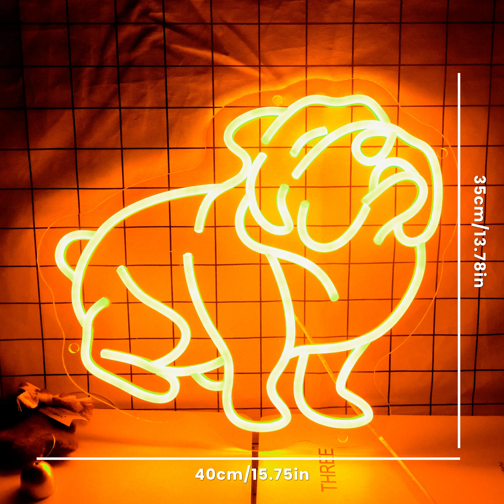 Mangy Dog LED Neon Sign Light - Image 2