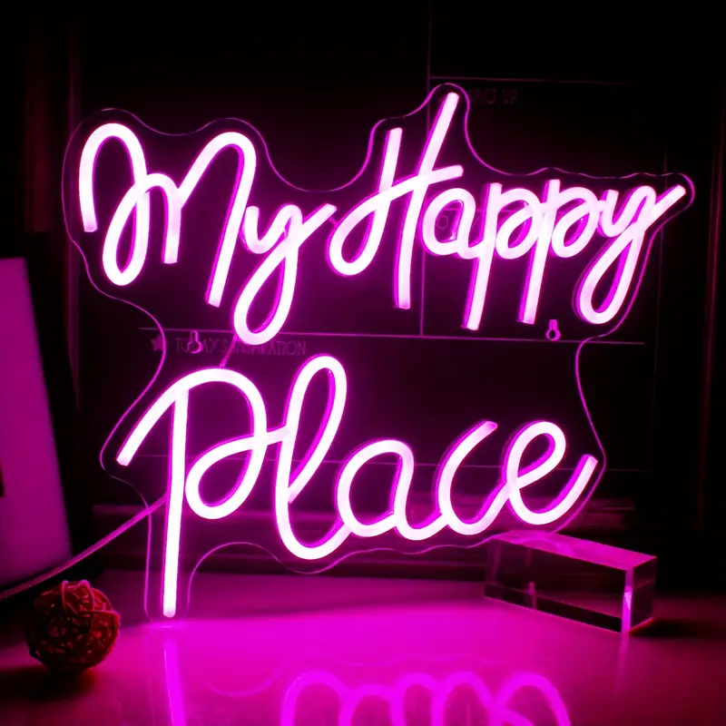 My Happy Place Neon Sign Light - Image 5