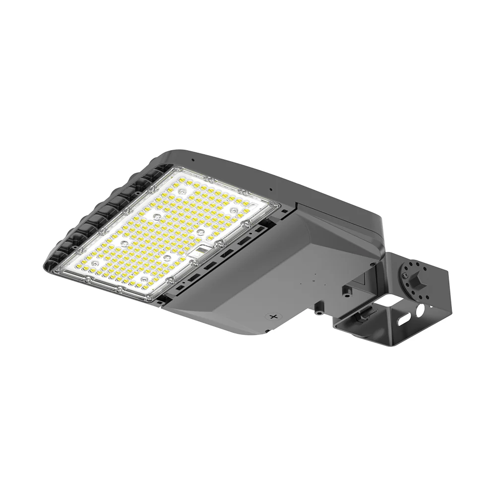 Parking Lot Light - XALH Series With Shortcap, 22950lumens, Selectable Wattage & CCT, AC 120V-277V, Black Finish - Image 10