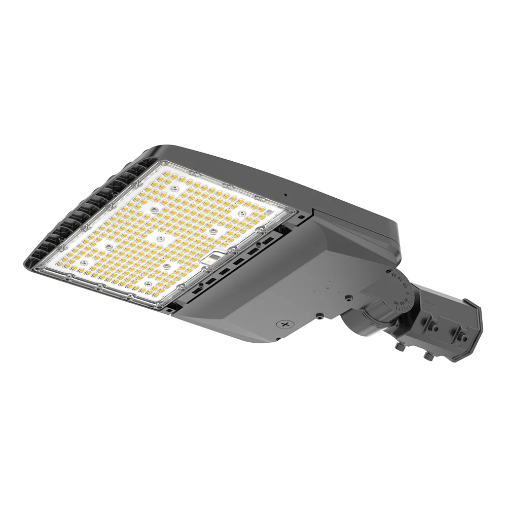 Parking Lot Light - XALH Series With Shortcap, 22950lumens, Selectable Wattage & CCT, AC 120V-277V, Black Finish - Image 11