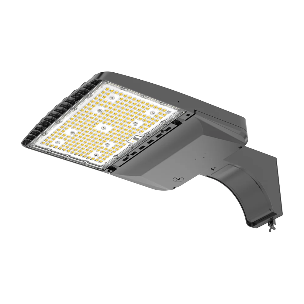 Parking Lot Light - XALH Series With Shortcap, 22950lumens, Selectable Wattage & CCT, AC 120V-277V, Black Finish - Image 12