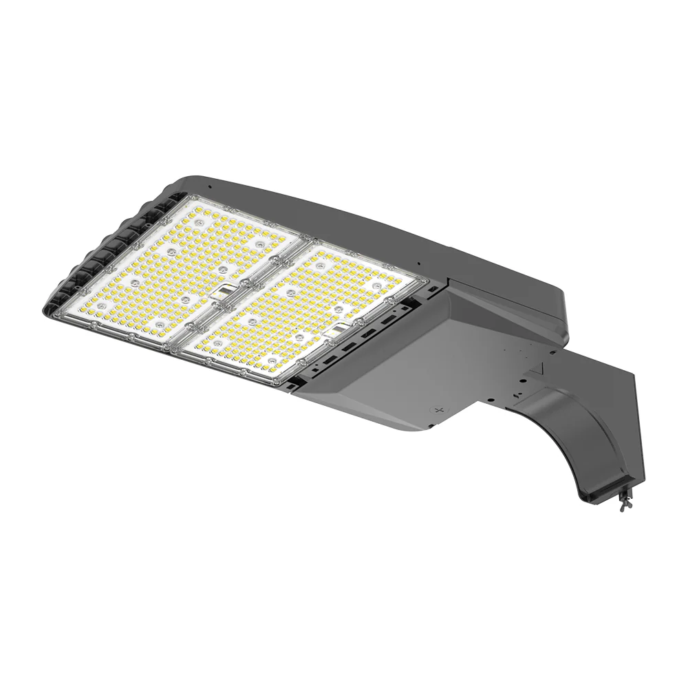 Parking Lot Light - XALH Series With Shortcap, 22950lumens, Selectable Wattage & CCT, AC 120V-277V, Black Finish - Image 14