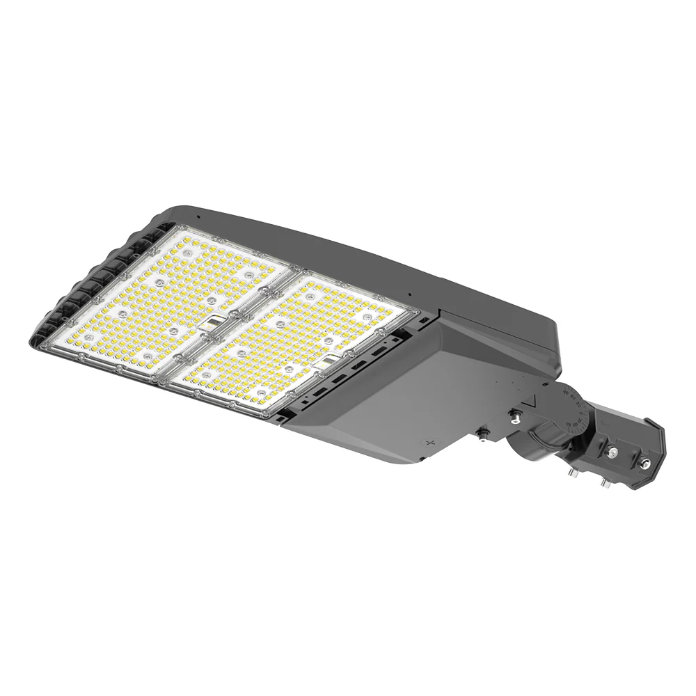 Parking Lot Light - XALH Series With Shortcap, 22950lumens, Selectable Wattage & CCT, AC 120V-277V, Black Finish - Image 7
