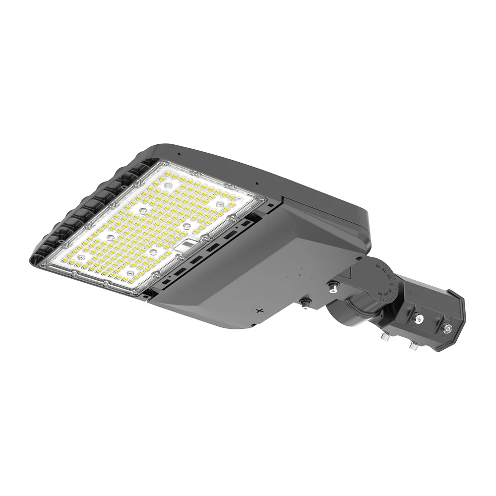 Parking Lot Light - XALH Series With Shortcap, 22950lumens, Selectable Wattage & CCT, AC 120V-277V, Black Finish - Image 8