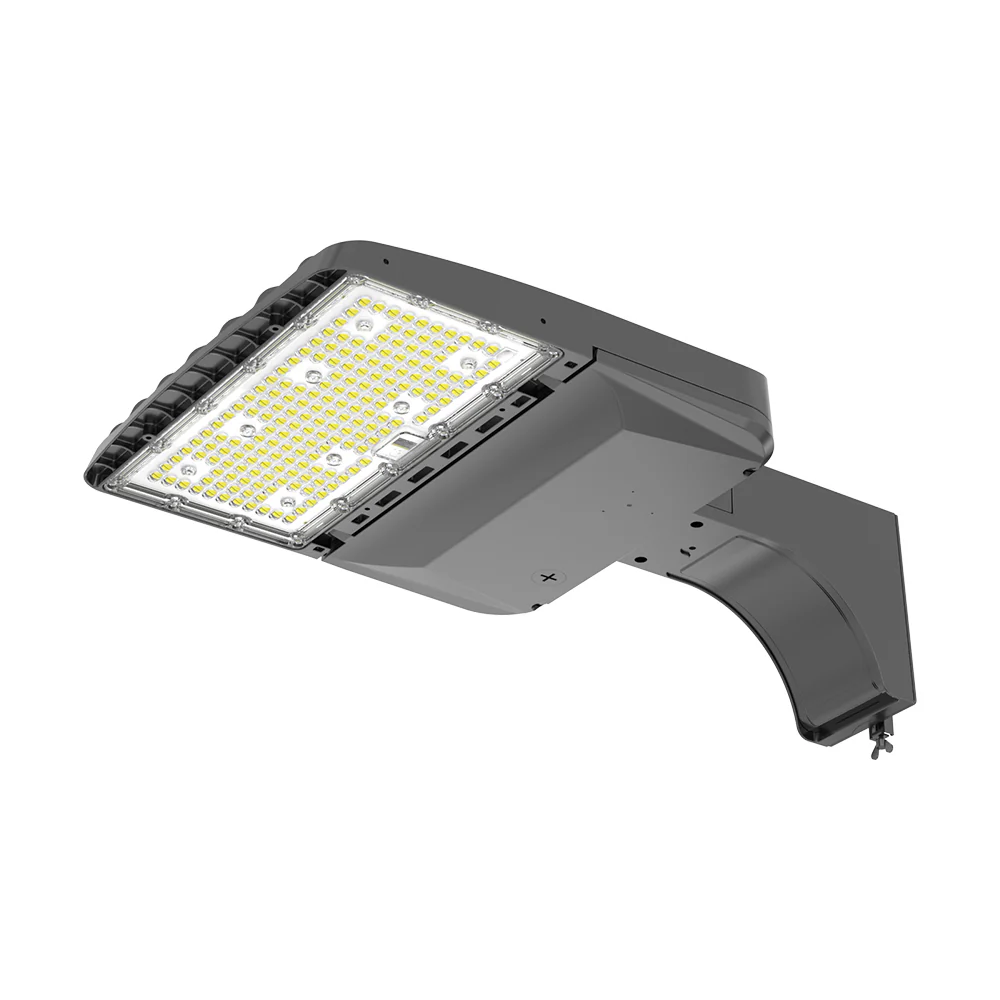 Parking Lot Light - XALH Series With Shortcap, 22950lumens, Selectable Wattage & CCT, AC 120V-277V, Black Finish - Image 9