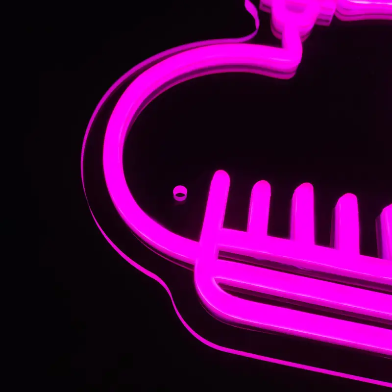 Pink Barber LED Neon Sign Light - Image 3