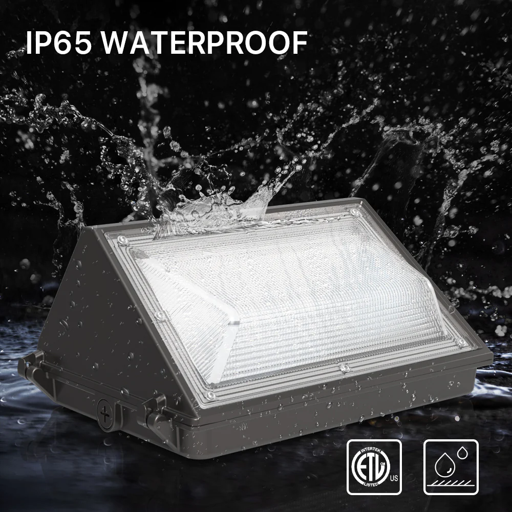 Wall Pack Light with Photocell - Moon series, 13000lumens, 5000K, AC 100-277V - Image 3