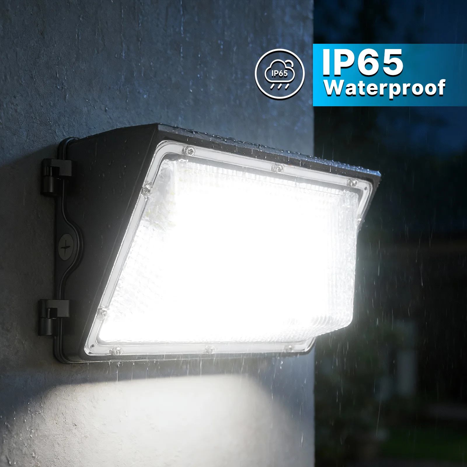 Wall Pack Light with Photocell, 22500lumens, 5000K, AC 120V - Image 4