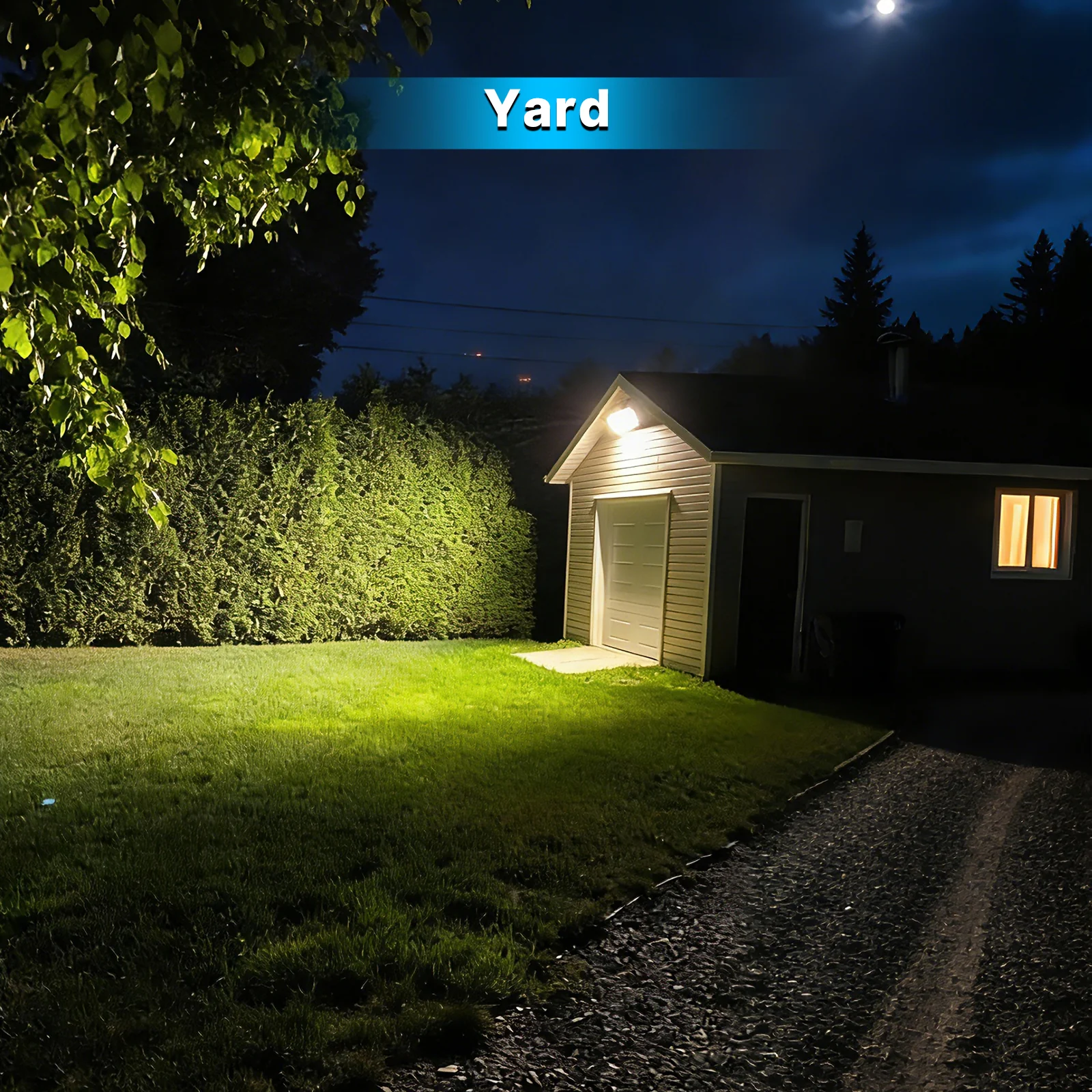 Wall Pack Light with Photocell, 22500lumens, 5000K, AC 120V - Image 6